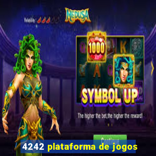 4242 plataforma de jogos