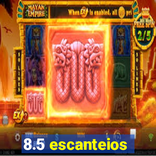 8.5 escanteios