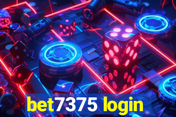 bet7375 login