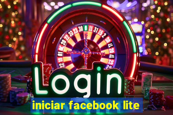 iniciar facebook lite