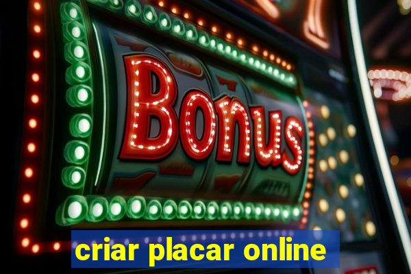 criar placar online