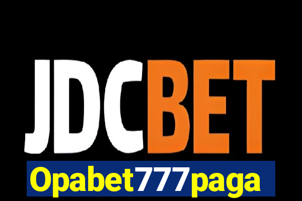 Opabet777paga