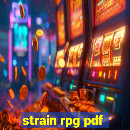 strain rpg pdf