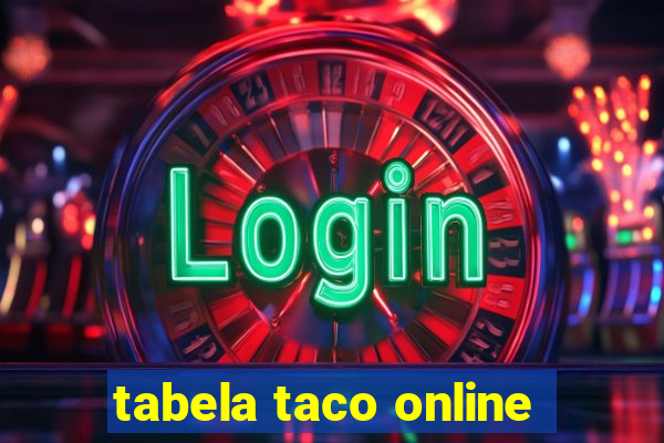 tabela taco online