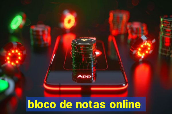 bloco de notas online