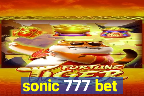 sonic 777 bet