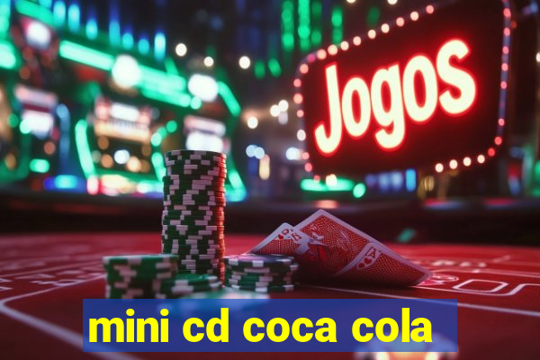 mini cd coca cola