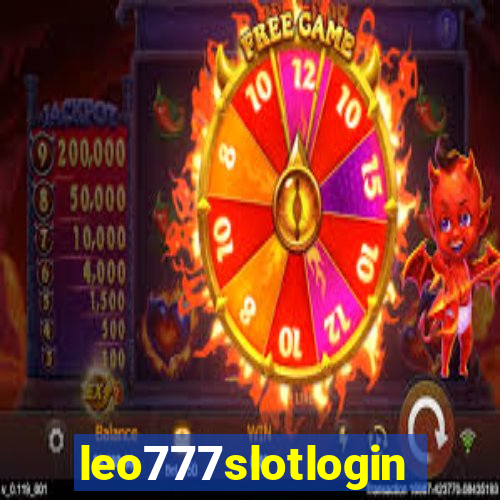 leo777slotlogin