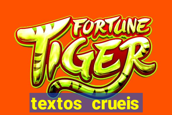 textos crueis demais pdf