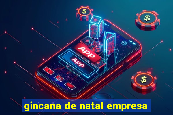 gincana de natal empresa