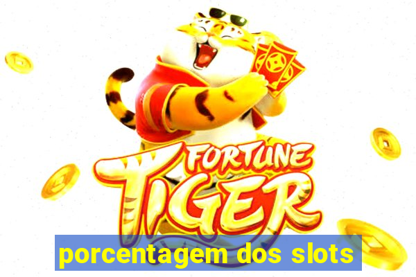 porcentagem dos slots