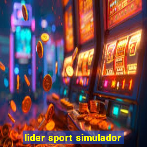 lider sport simulador